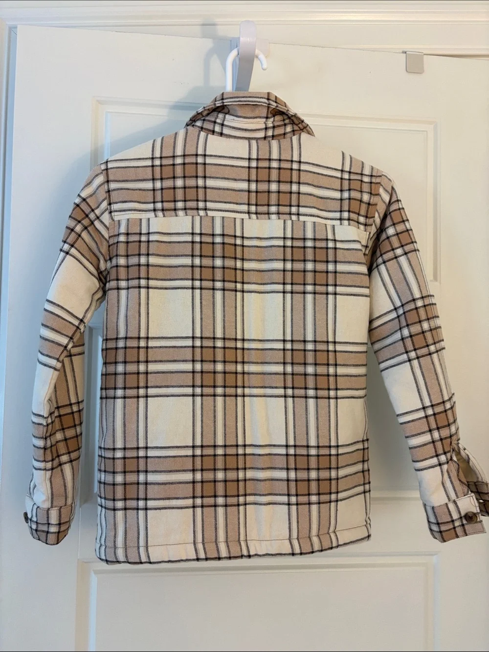 GAP cozy plaid
